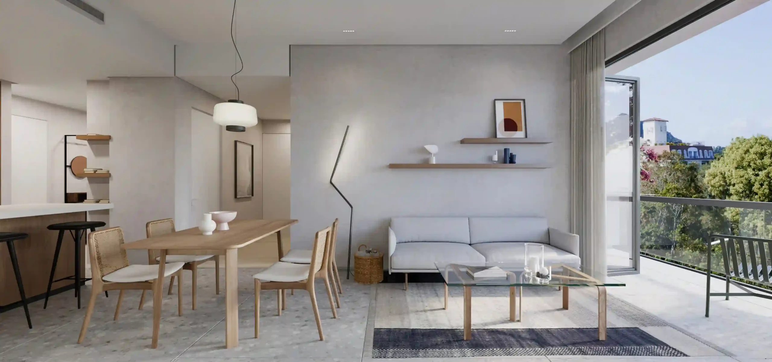Jacaranda Flex · 2BR Flex · 97 m² · Torre 1