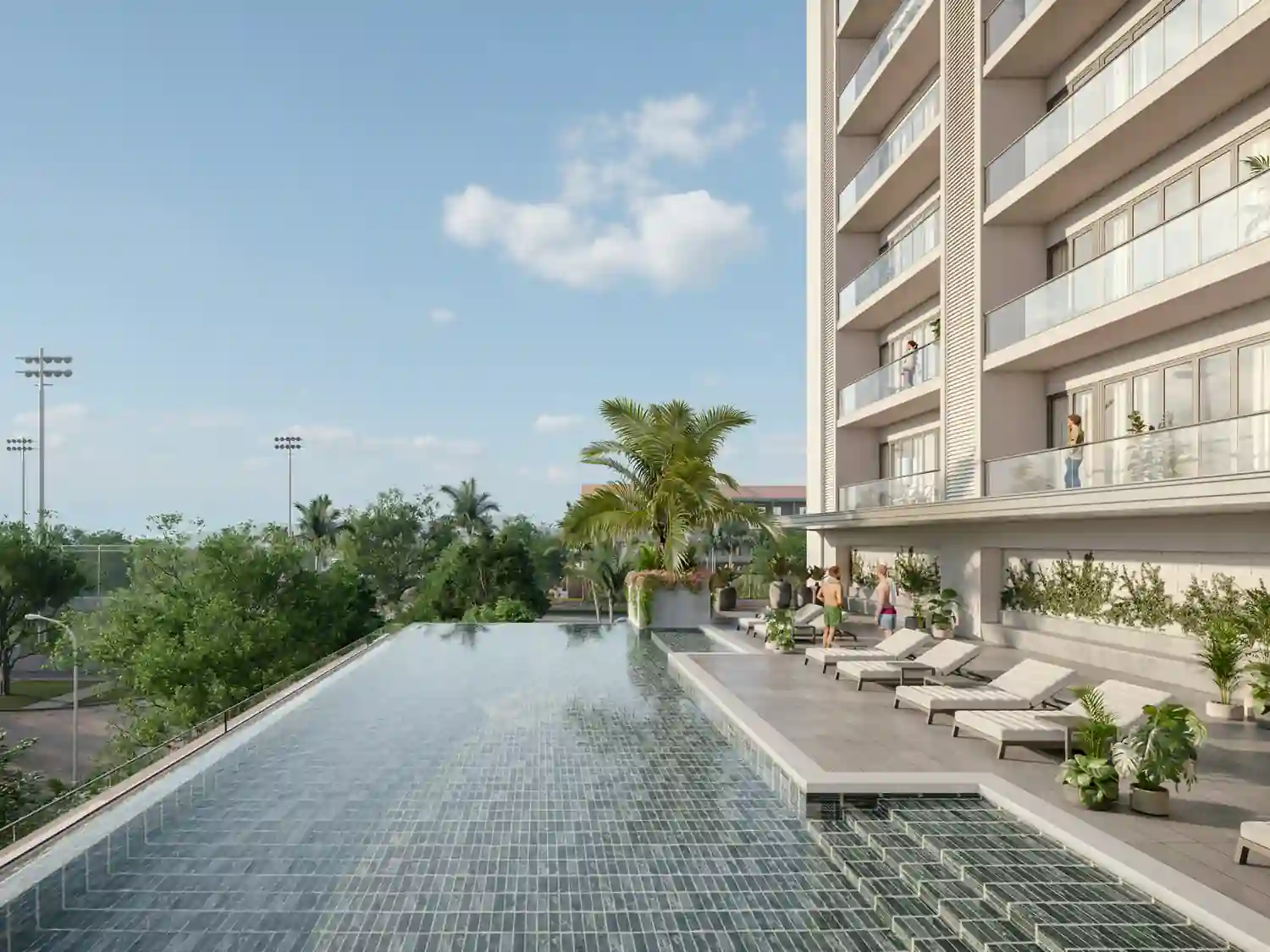 Roble · 2BR · 104 m² · Torre 2