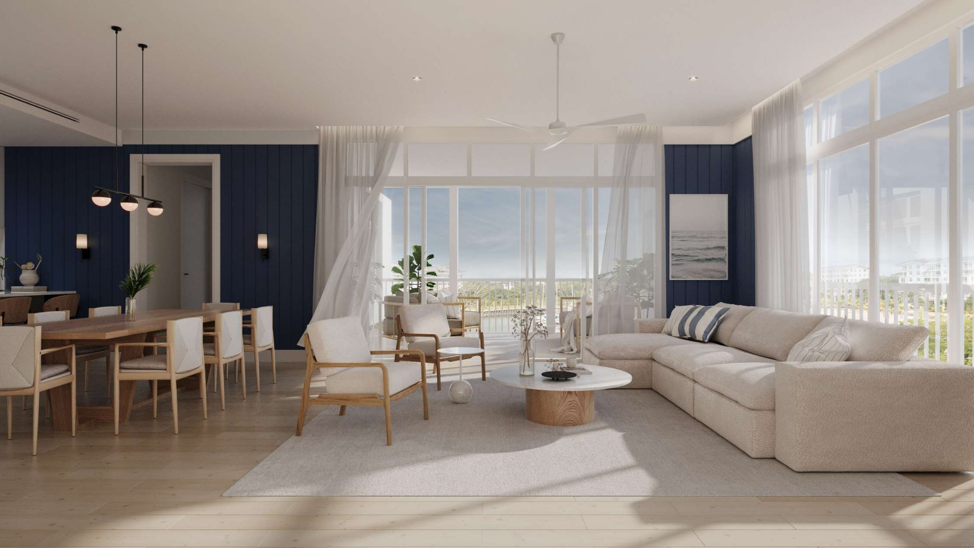2BR · 143–241 m² · Marina Views