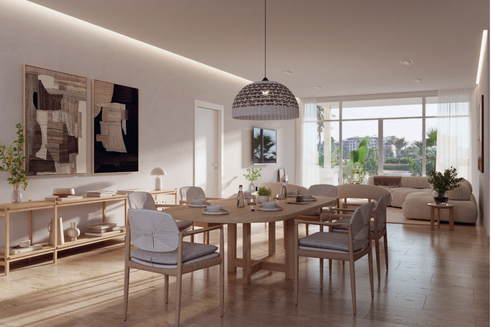 2BR + Flex · 159–162 m² · Marina Views — gallery image 2
