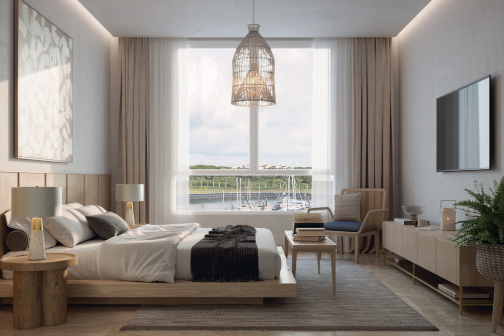 2BR + Flex · 159–162 m² · Marina Views — gallery image 1